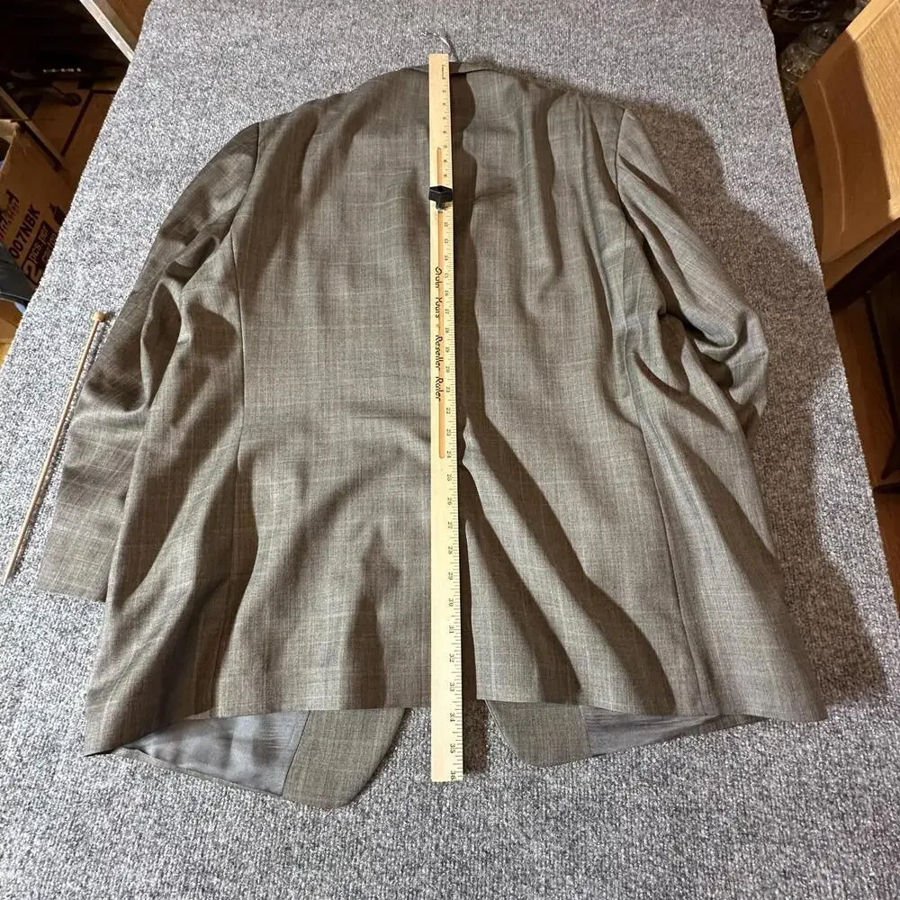 Men's Gray Checkered Blazer - Classic Fit - Lauren Ralph‎ Lauren